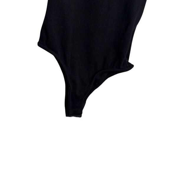 Petal & Pup One Piece Women's 2 Black Tie Sleeveless Tie Ribbed Solid - Picture 3 of 9